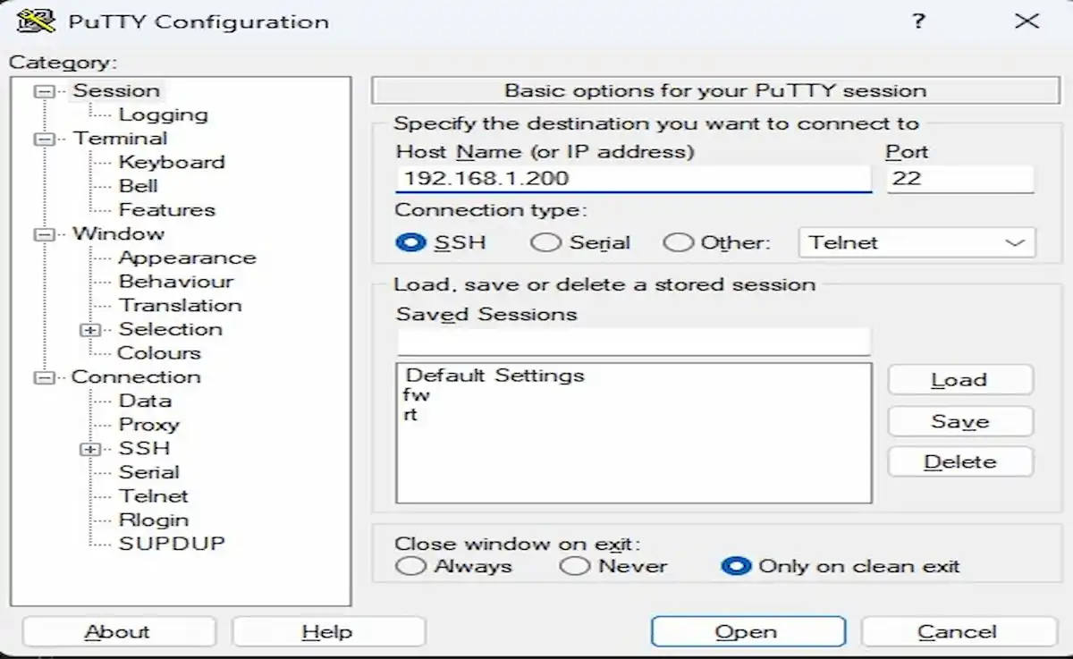Sistem Kuşu GLPI kurulum rehberi; PuTTY SSH istemcisi üzerinden Ubuntu Server'a uzaktan erişim ve kullanıcı girişi ekranı.